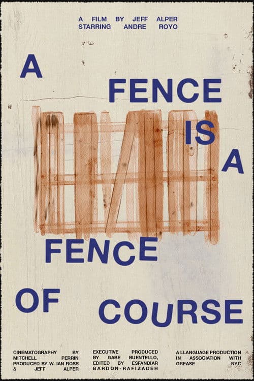 A Fence Is A Fence Of Course